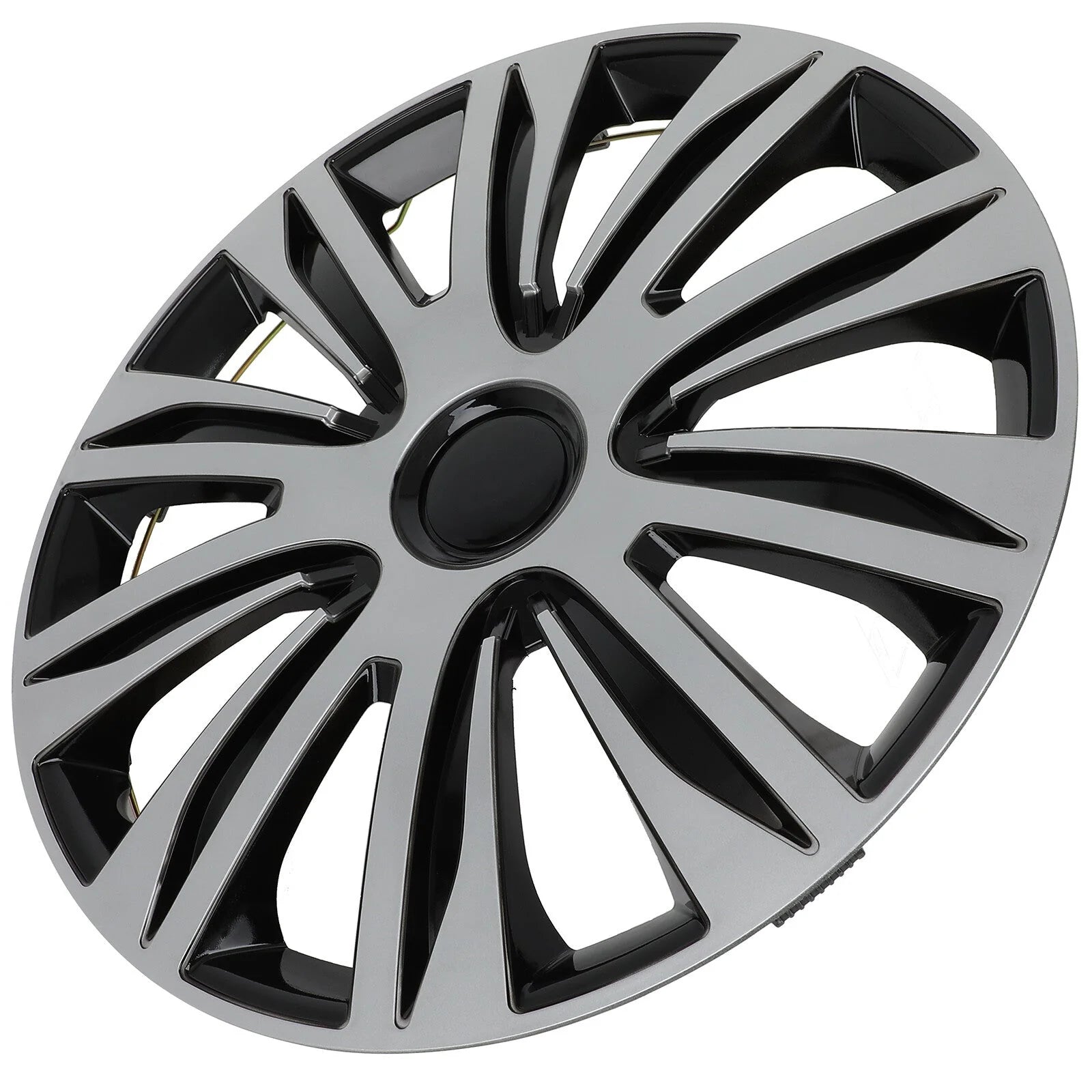 ECCPP Set of 4 Hub Caps with Universal Snap-On Retention Rings For 15 inch Rims KOEEP [6]