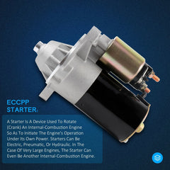 ECCPP Starter for Pickups 1992-2001 Ford Ranger 2.3L 1994-2001 Mazda B2500 3231 6B93BC-57 [1]