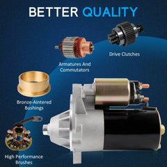 ECCPP Starter for Pickups 1992-2001 Ford Ranger 2.3L 1994-2001 Mazda B2500 3231 6B93BC-57 [3]
