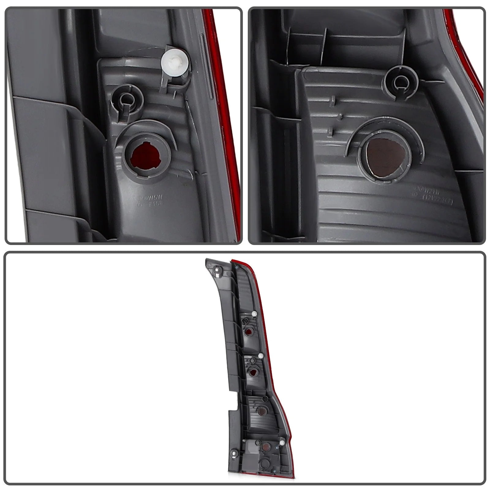 ECCPP Tail Lights Assembly For 2007-11 Honda CR-V CRV 2.4L Rear Pair Brake Lamps KOEEP [8]