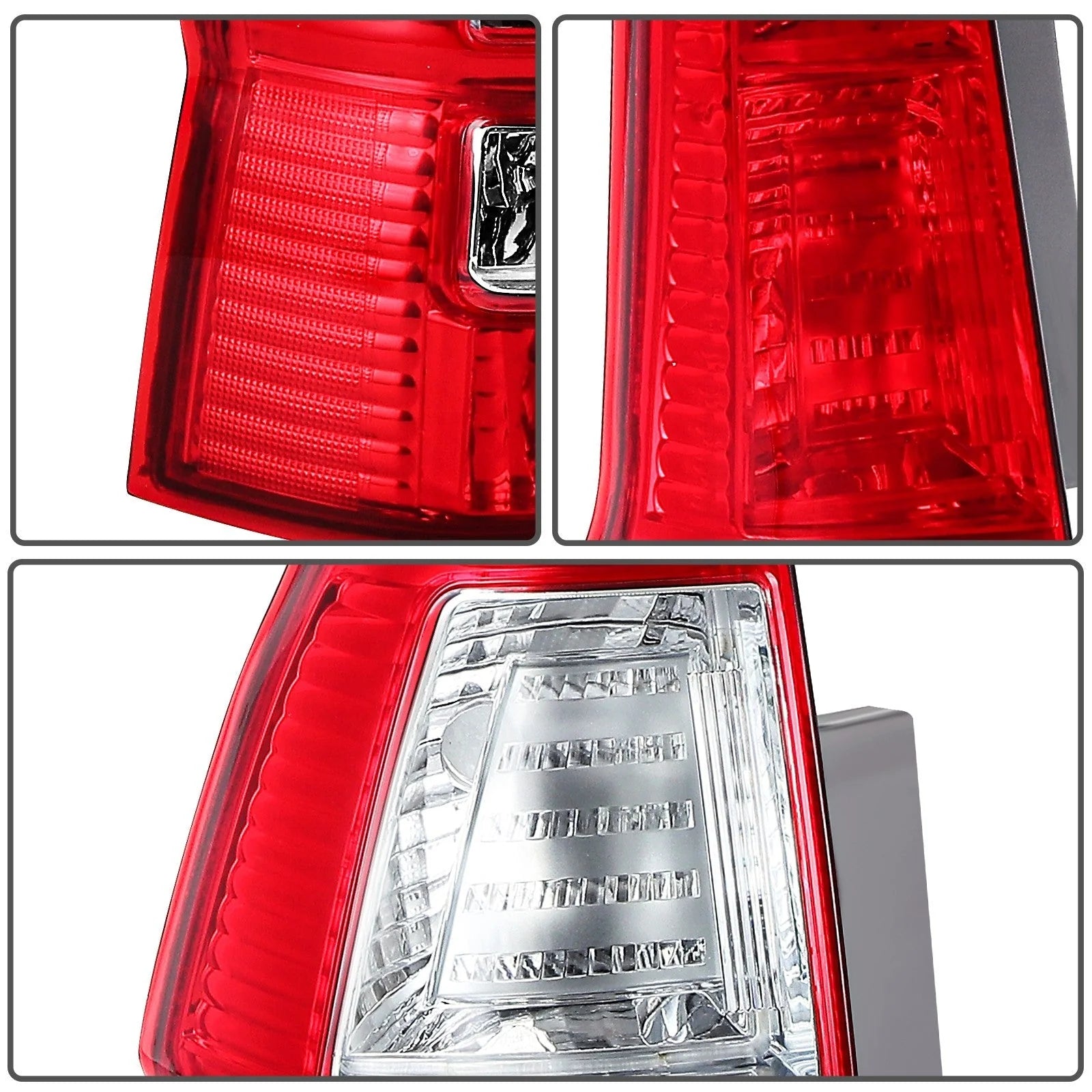 ECCPP Tail Lights Assembly For 2007-11 Honda CR-V CRV 2.4L Rear Pair Brake Lamps KOEEP [9]