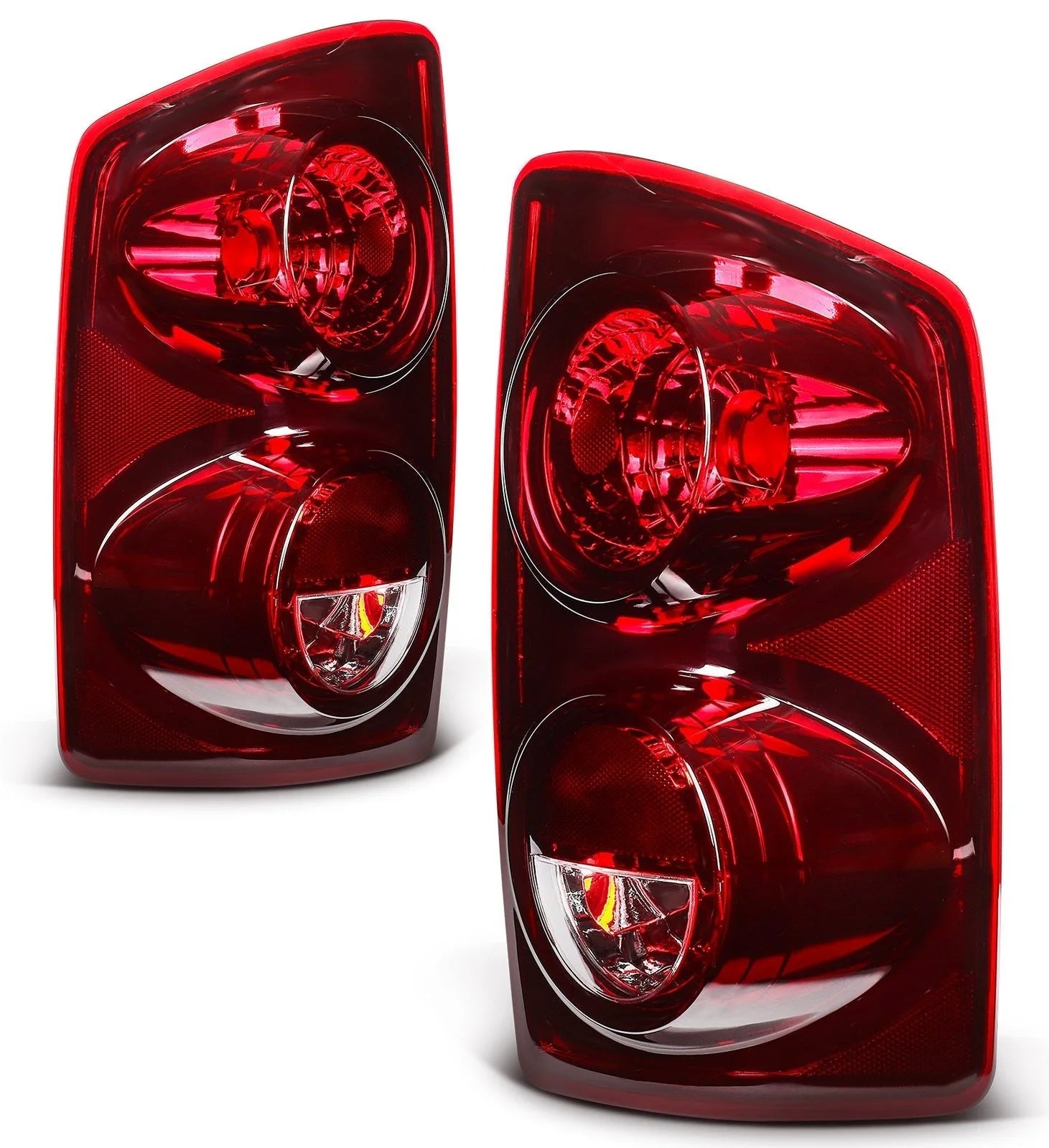 ECCPP Tail Lights Assembly For 2007-2009 Dodge Ram 1500 2500 3500 Rear Pair 6B93BC-57 [1]