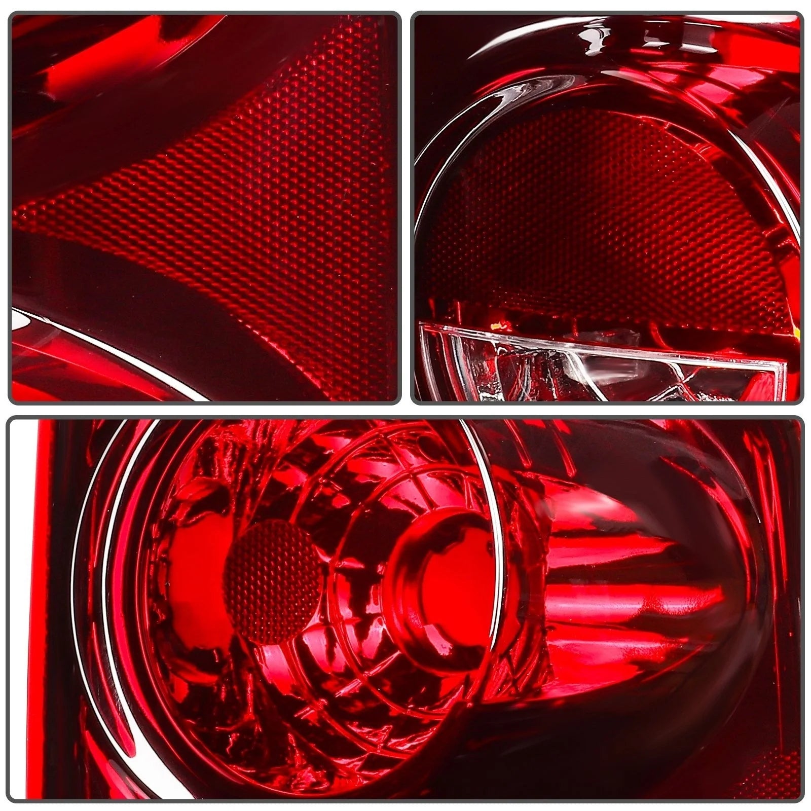 ECCPP Tail Lights Assembly For 2007-2009 Dodge Ram 1500 2500 3500 Rear Pair 6B93BC-57 [8]