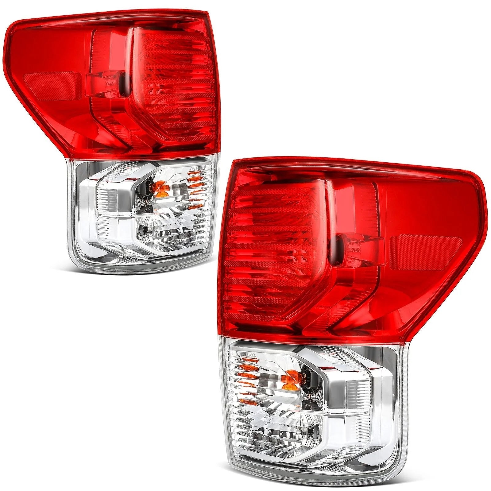 ECCPP Tail Lights Assembly For 2007-2013 Toyota Tundra Rear Pair Brake Lamps 6B93BC-57 [1]