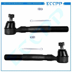 ECCPP (2) Steering Kit Outer Tie Rod End Links Fits 2007-14 Jeep Wrangler 6B93BC-57 [1]