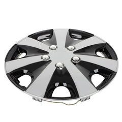 ECCPP (4) Wheel Hub Caps Fits 15 inch Tire Wheel Covers Snap On Car Truck SUV KOEEP [4]