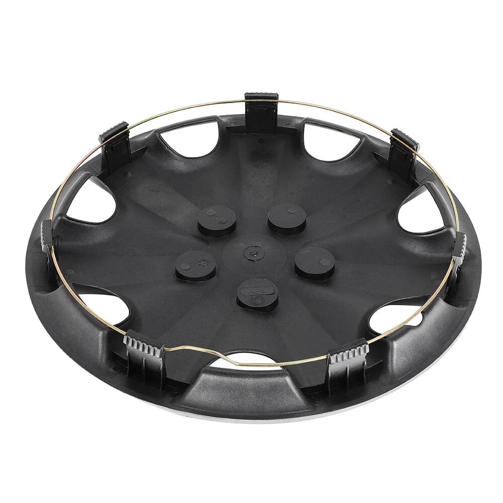 ECCPP (4) Wheel Hub Caps Fits 15 inch Tire Wheel Covers Snap On Car Truck SUV KOEEP [5]
