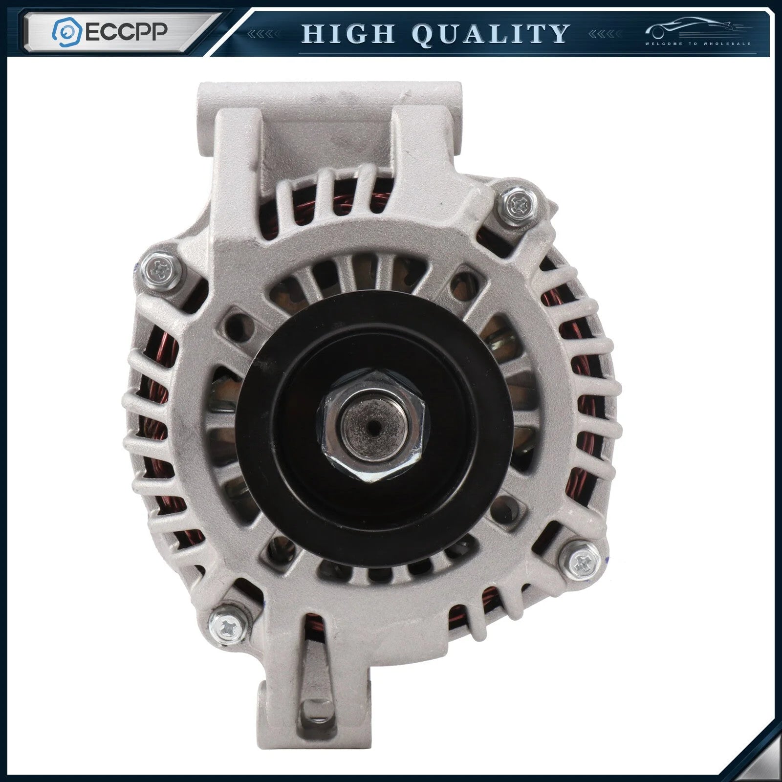 ECCPP alternator for 90Amp Honda CR-V 2.4L 2002 2003 2004 2005 2006 13966 12V 6B93BC-57 [4]
