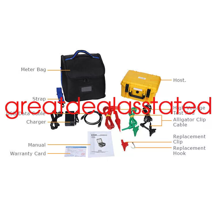 ETCR3500B High Precision Electrical Equipment Insulation Resistance Tester [11]
