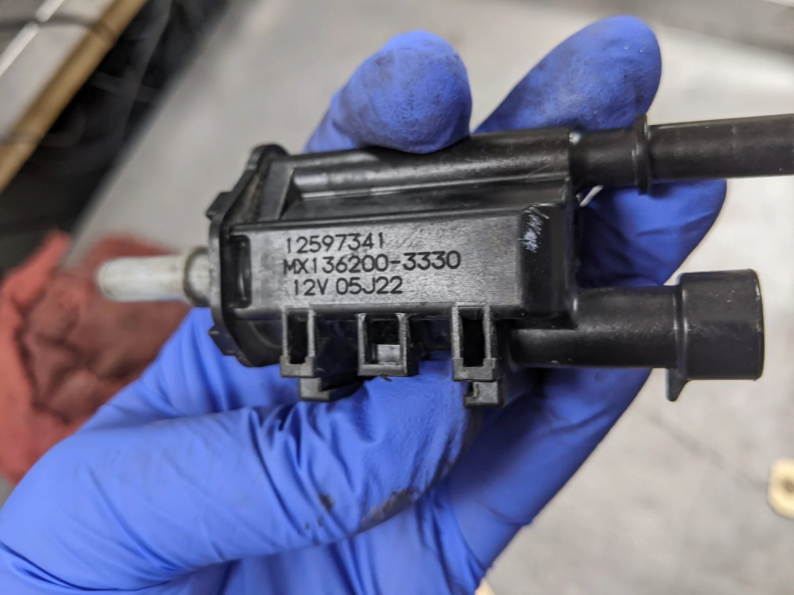 EVAP Purge Valve For 07-08 Chevrolet Silverado 1500 5.3 12597341 Gas CHEVROLET [6]
