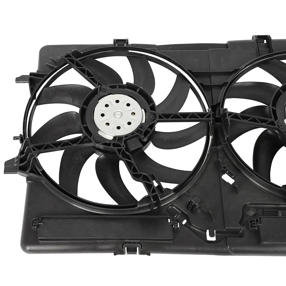 Electric AC Condenser Cooling Fan Kit For 2013-2015 Audi S4 2010-2015 Audi S5 6B93BC-57 [10]