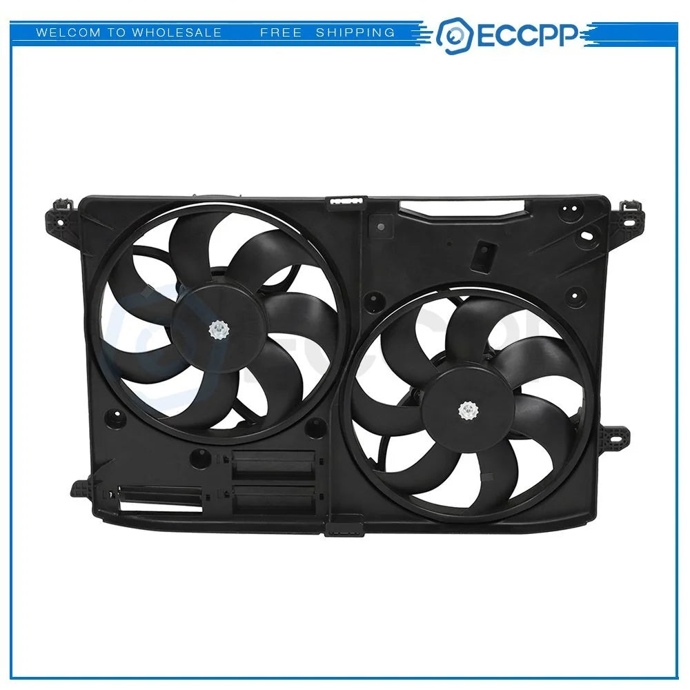 Electric Radiator Condenser Cooling Fan Assembly For FORD FUSION 13 14 15 16-20 6B93BC-57 [1]