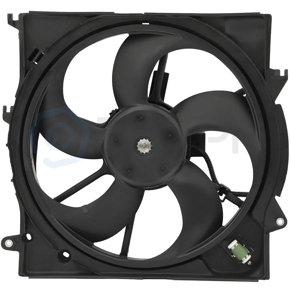 Electric Radiator Cooling Fan Assembly For 2015 2016 2017 Hyundai Sonata 623520 6B93BC-57 [2]