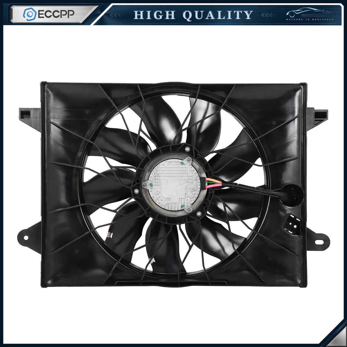Electric Radiator Fan Assembly For 2015 2016 2017 2018 19-23 Dodge Challenger 6B93BC-57 [1]