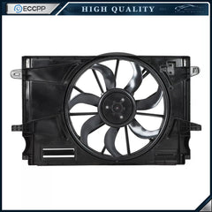 Electric Radiator Fan Assembly For 2017 2018 2019 Chevrolet Cruze for GM3115310 6B93BC-57 [1]