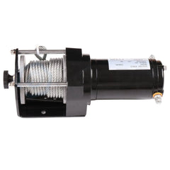 Electric Winch Towing Trailer 2500LBS 9.2m Steel Cable For 07-20 Jeep Wrangler 6B93BC-57 [3]