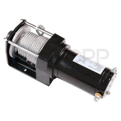 Electric Winch Towing Trailer 2500LBS 9.2m Steel Cable For 07-20 Jeep Wrangler 6B93BC-57 [4]