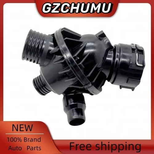 Engine Coolant Thermostat Housing Assembly W/ Sensor Direct For BMW X5 X6 435i 6B93BC-57 [1]