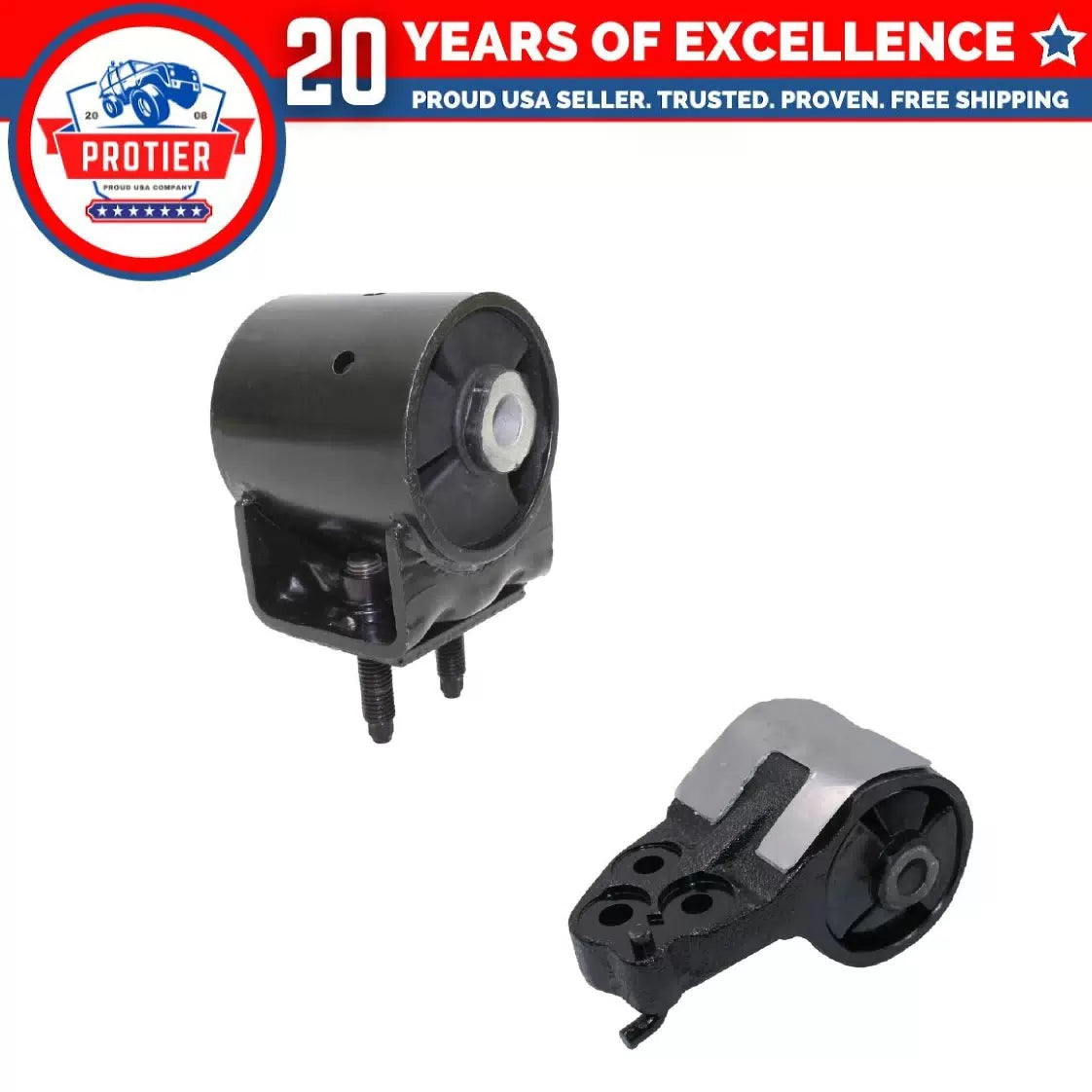Engine Motor Mount 2PCS Set Fit Ford F-150/ Expedition/ Lincoln Navigator 6B93BC-57 [1]