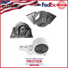 Engine Motor Mount 3PCS Set for 2000-2001 Nissan Altima 2.4L for Auto Trans 6B93BC-57 [1]