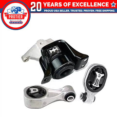 Engine Motor & Torque Strut Mount 3PCS Set Fit 2011-2017 Nissan Juke 1.6L 2WD 6B93BC-57 [1]