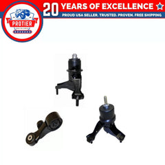 Engine Motor & Trans Mount 3PCS Set Compatible for 2007-2010 Toyota Sienna 3.5L 6B93BC-57 [1]