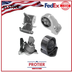 Engine Motor & Trans Mount 4PCS Set for 2001-2006 Hyundai Santa Fe 2.7L AWD 6B93BC-57 [1]