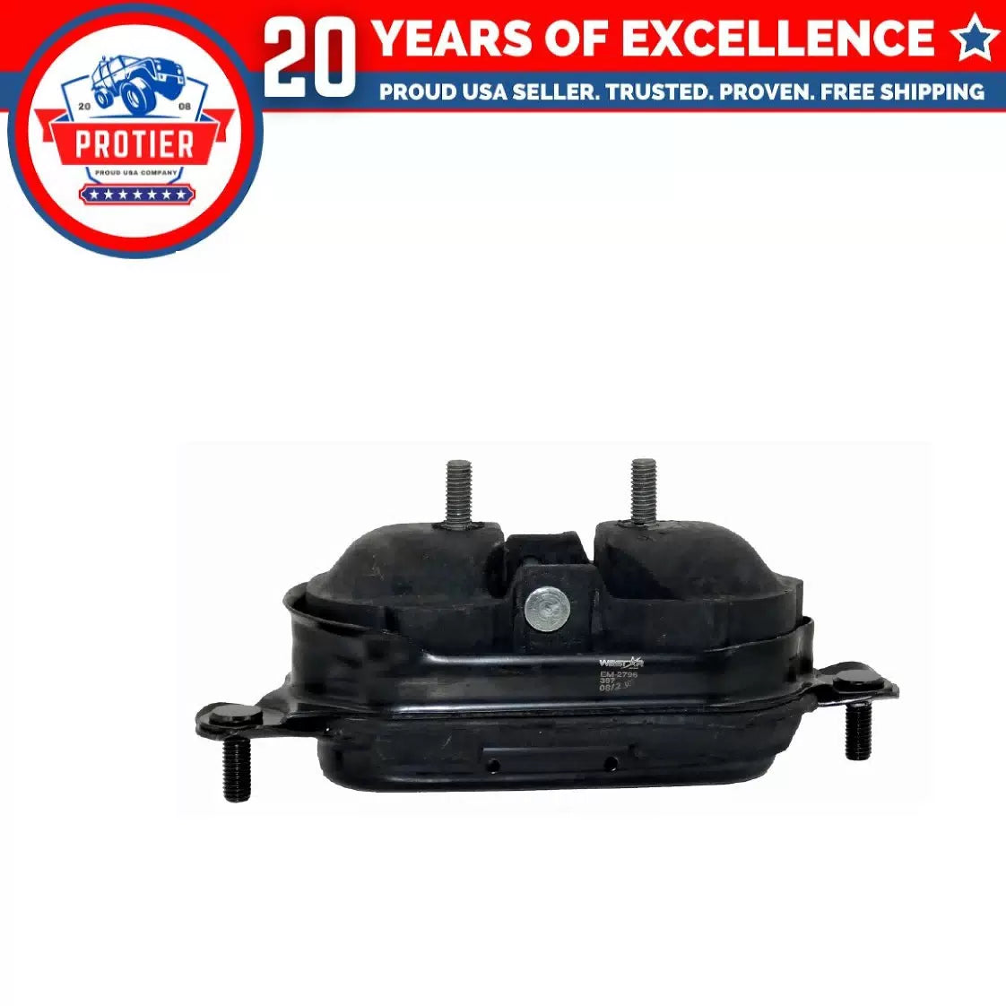 Engine Motor & Trans Mount Set 6PCS for 1997 - 2005 Buick Century 3.1L Replaces 6B93BC-57 [3]