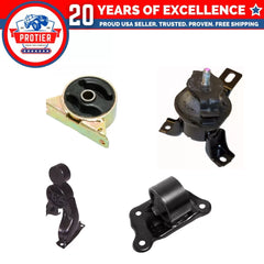Engine Motor & Trans Mount Set for 2003-2004 Mitsubishi Outlander 2.4L 2WD 4PCS 6B93BC-57 [1]