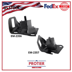 Engine Mount 2Pcs L/R for CHEVROLET L4 Cyl 2.0 OLDSMOBILE PONTIAC P Cyl 2.3 6B93BC-57 [1]