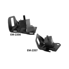 Engine Mount 2Pcs L/R for CHEVROLET L4 Cyl 2.0 OLDSMOBILE PONTIAC P Cyl 2.3 6B93BC-57 [2]