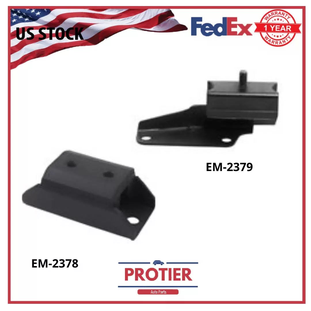 Engine Mount 2pcs For BUICK CAR V8 Cyl 5.6CHEVROLET PASS. CAR L6, GM SUV V8 6B93BC-57 [3]