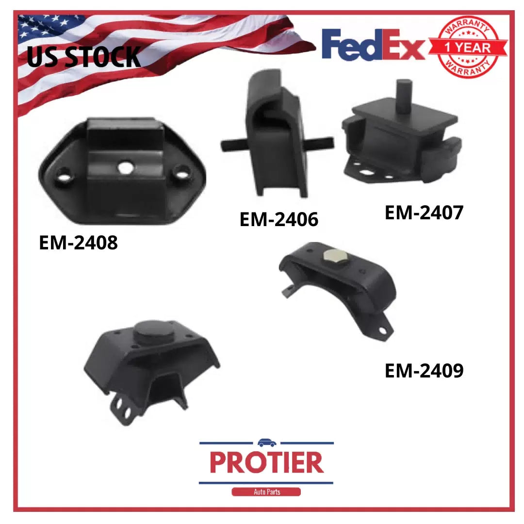 Engine Mount Fitsts 5pcs for TOYOTA SPORT L4 Cyl 3.4 1985- 6B93BC-57 [1]