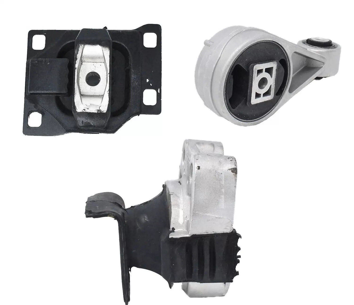 Engine Mount Set compatible with Ford 2003-2013 Focus Transit Connect L4 6B93BC-57 [1]