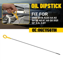 Engine Oil Dipstick For 2008-2018 AUDI A4 A5 S4 S5 A6 A7 A8 Q5 SQ5 Q7 3.2L 3.0T 6B93BC-57 [1]