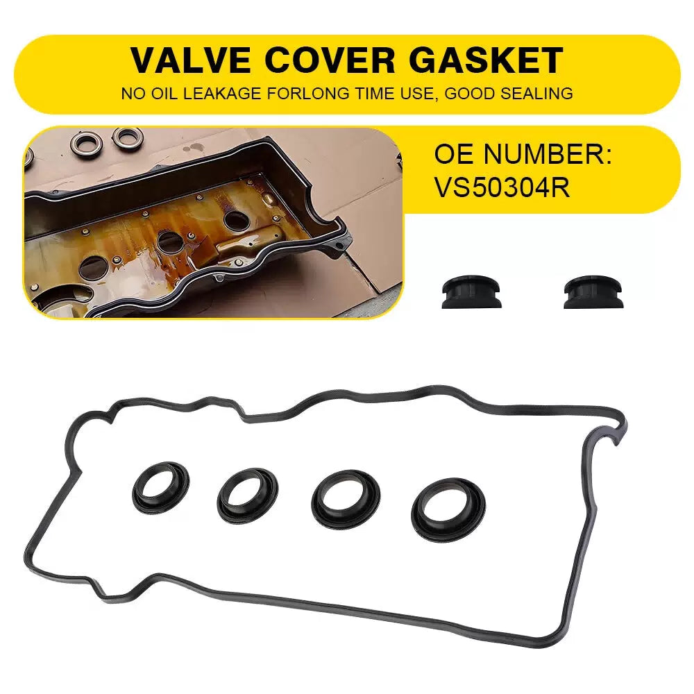Engine Valve Cover Gasket Set for Toyota Camry 1987-2001 2.0L 2.2L L4 EOA 6B93BC-57 [1]