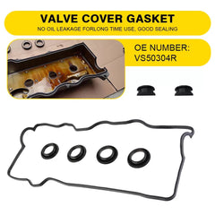 Engine Valve Cover Gasket Set for Toyota Camry 1987-2001 2.0L 2.2L L4 EOA 6B93BC-57 [1]