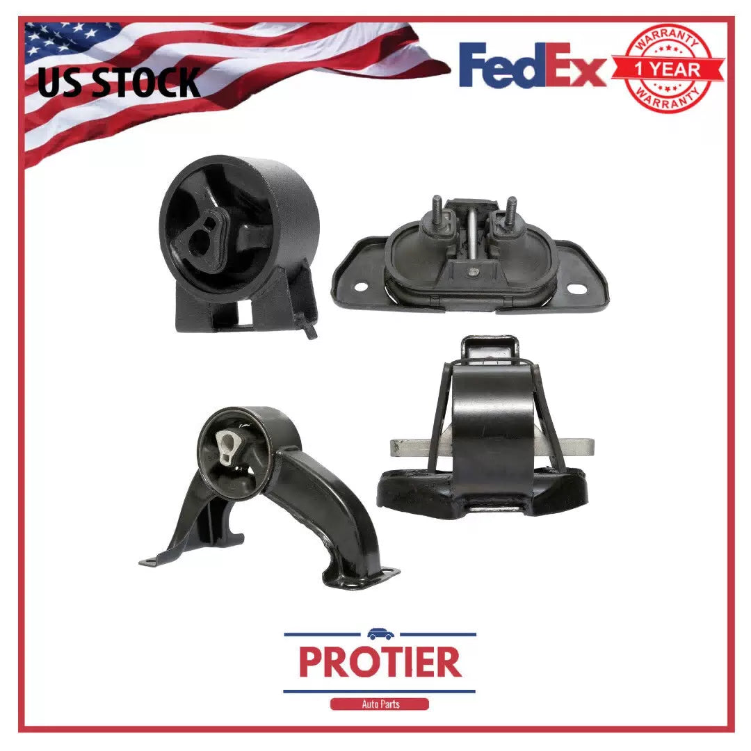 Engine & Trans Mount Set 4PCS for Chrysler Sebring Dodge Passenger Car Avenger 6B93BC-57 [1]