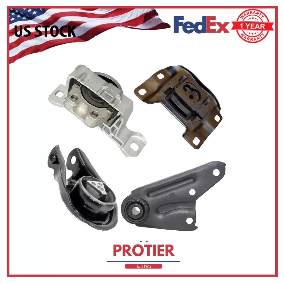 Engine & Trans Mount Set 4PCS for Mazda Passenger Car 3 Sport L4 2.0l 2000cc 6B93BC-57 [1]