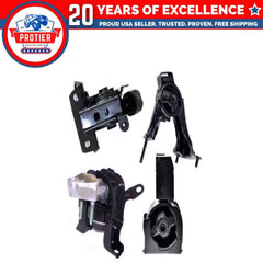 Engine & Trans Mount Set for 2003-2006 Toyota Matrix 1.8L Manual FWD 6B93BC-57 [1]