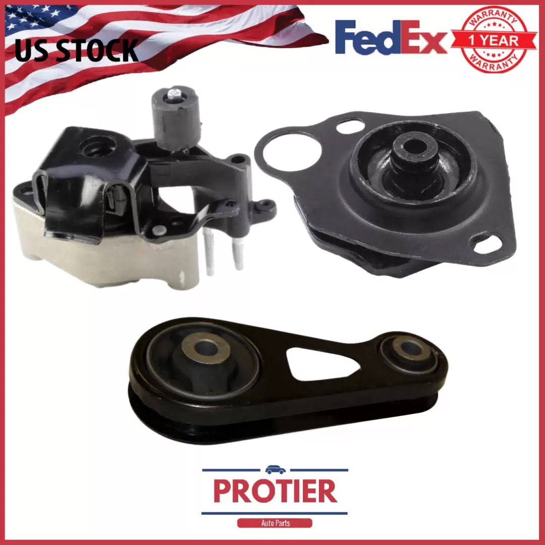Engine & Transmission Mount set for 2004-2009 Toyota Prius 1.5L Automatic 6B93BC-57 [1]