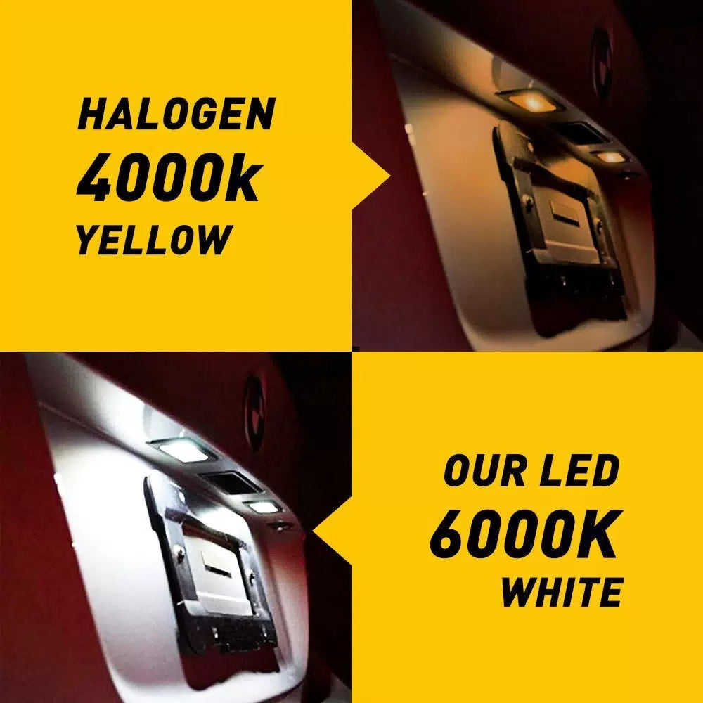 Error Free LED License Plate Light For BMW 325i 328i 335i 528i 535i X3 X5 EOA 6B93BC-57 [2]