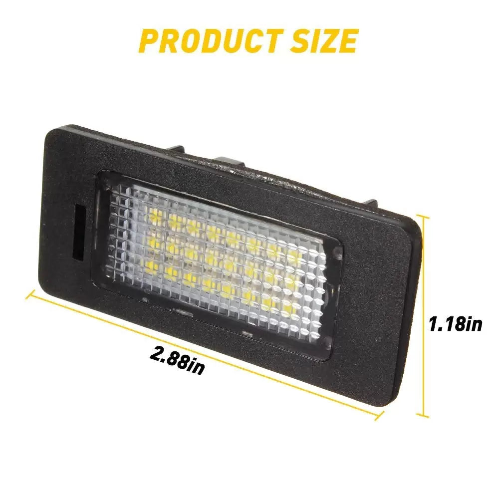 Error Free LED License Plate Light For BMW 325i 328i 335i 528i 535i X3 X5 EOA 6B93BC-57 [9]