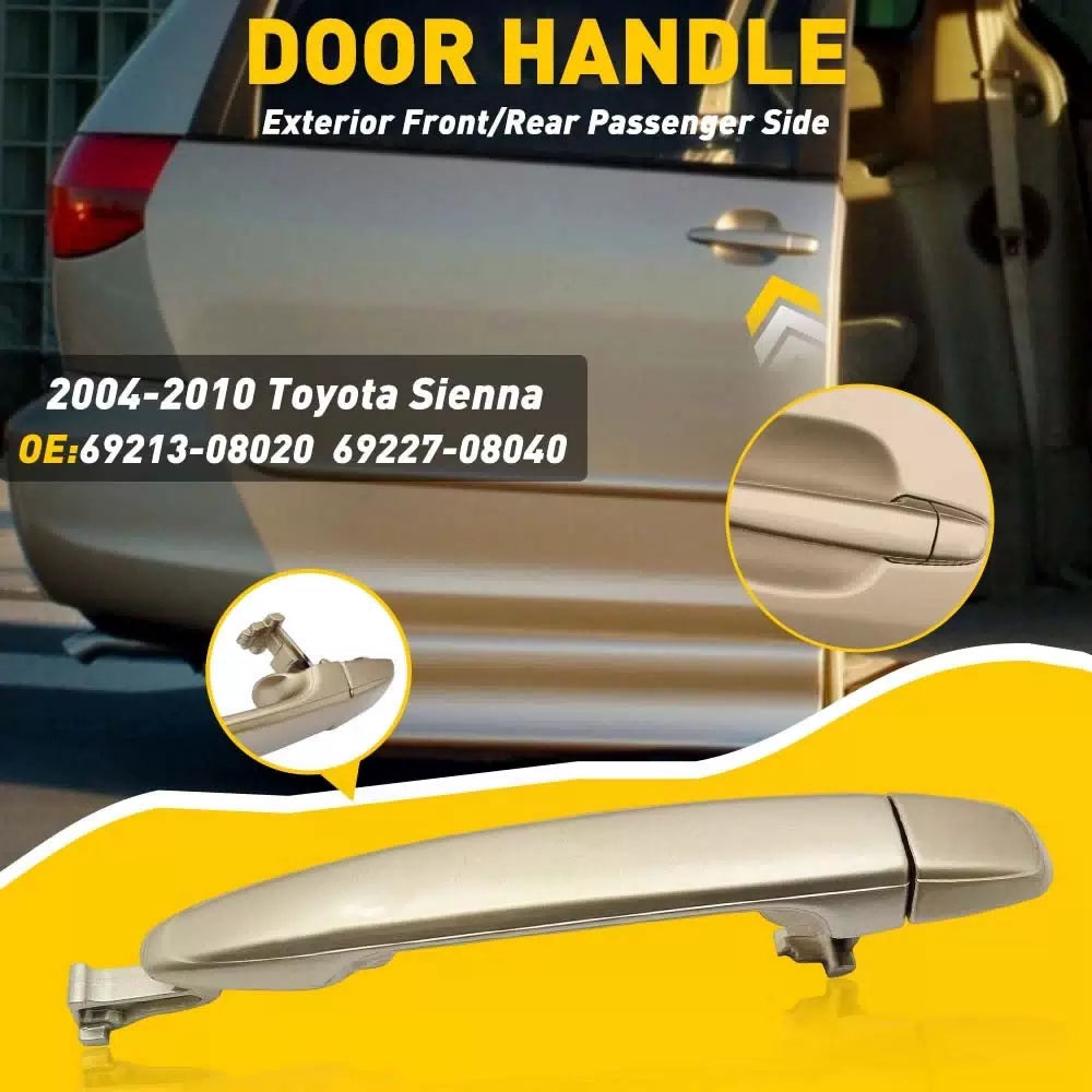 Exterior Door Handle Rear Left /Right For 2008 2009 Toyota Sienna 2004-2010 EOA 6B93BC-57 [8]
