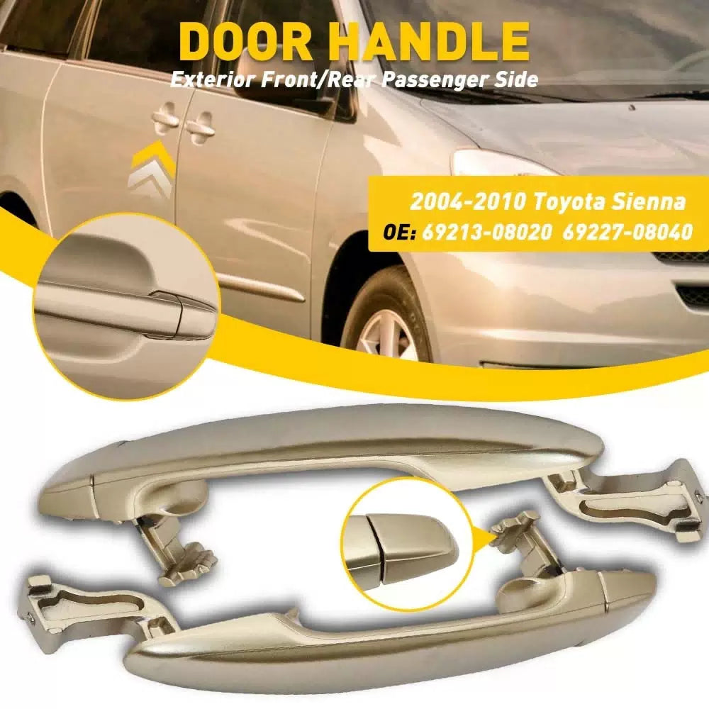 Exterior Door Handle Rear Left /Right For 2008 2009 Toyota Sienna 2004-2010 EOA 6B93BC-57 [9]