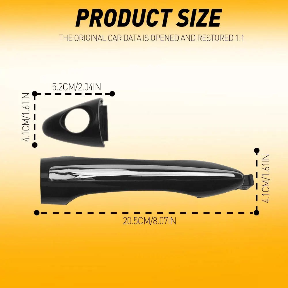 Exterior Outer Door Handle For 2014-2018 Kia Forte Cerato Front Left Driver Side 6B93BC-57 [2]