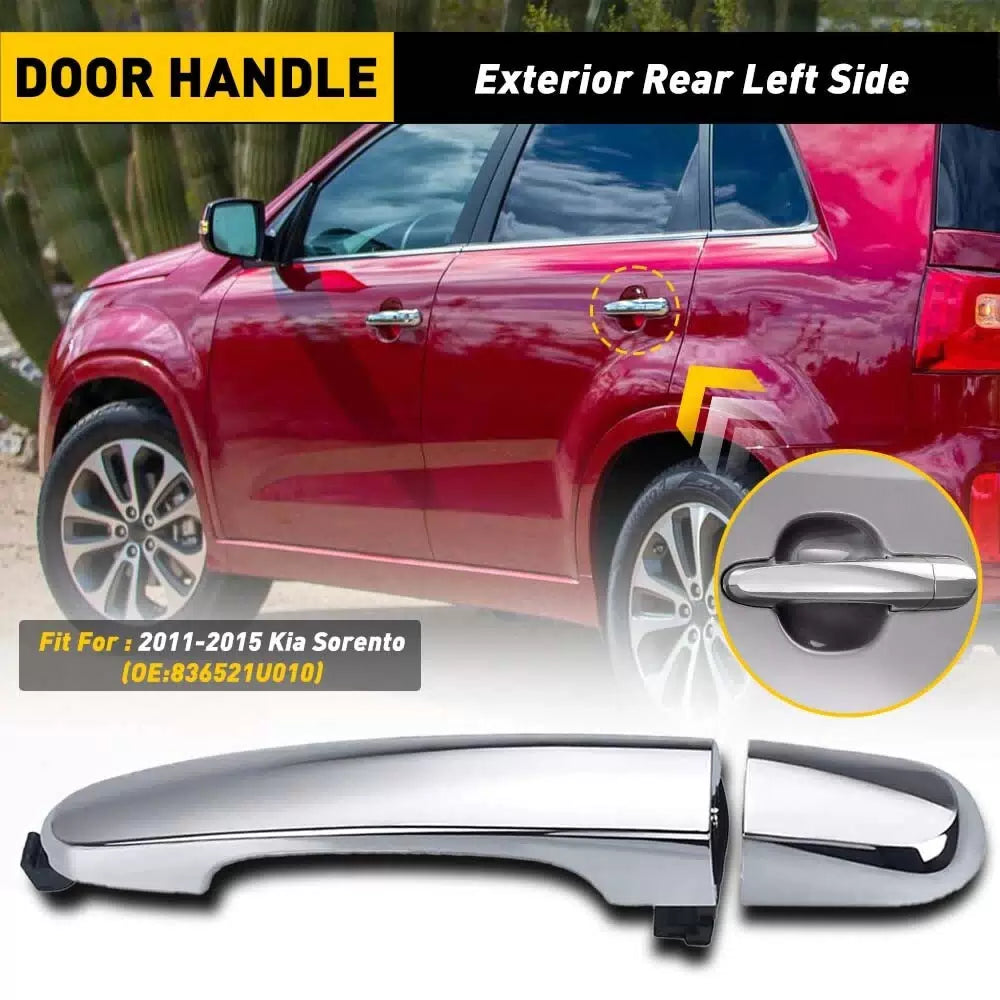 Exterior Rear Left Outside Handle Door Driver Side For 2011-2015 Kia Sorento US 6B93BC-57 [1]