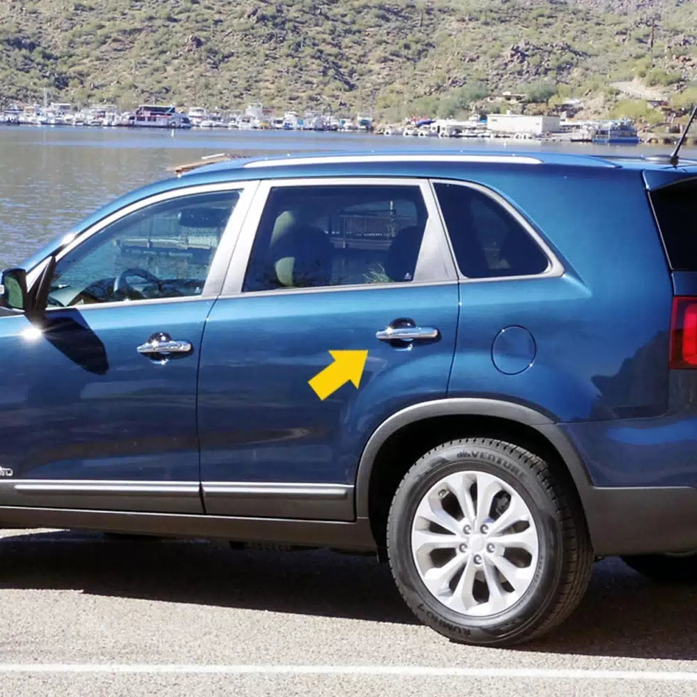 Exterior Rear Left Outside Handle Door Driver Side For 2011-2015 Kia Sorento US 6B93BC-57 [5]