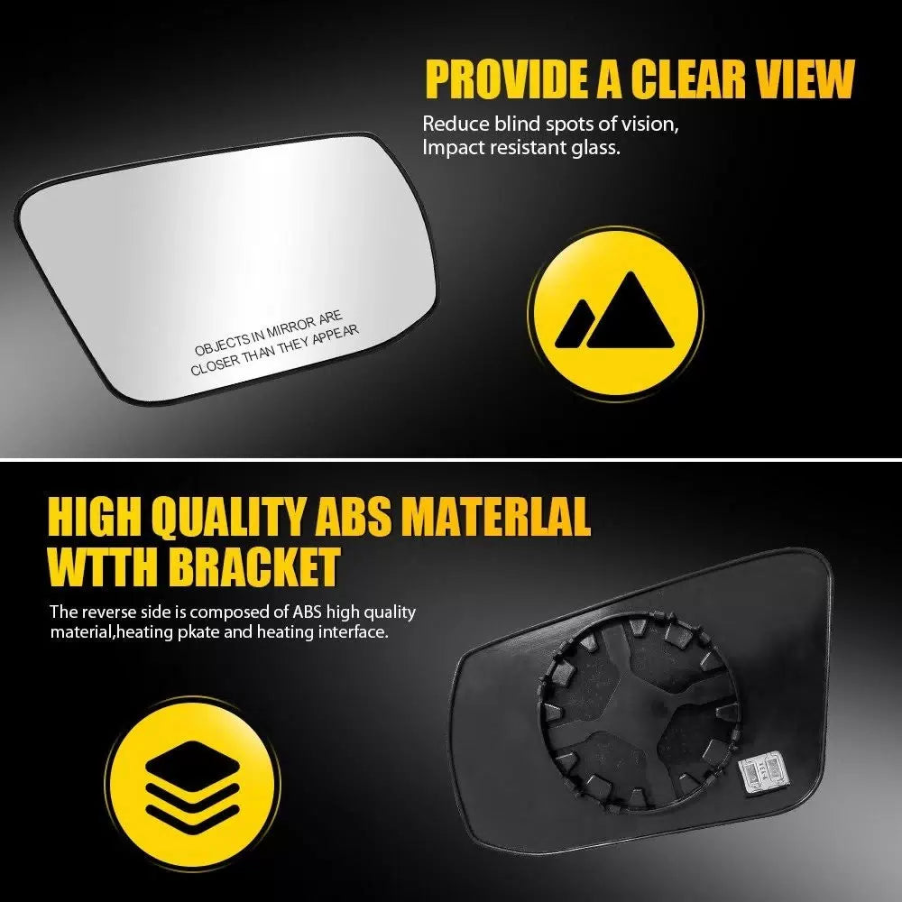 Exterior Side View Door Mirror Glass RH for Nissan 2013 14-17 Altima Base EOA 6B93BC-57 [7]