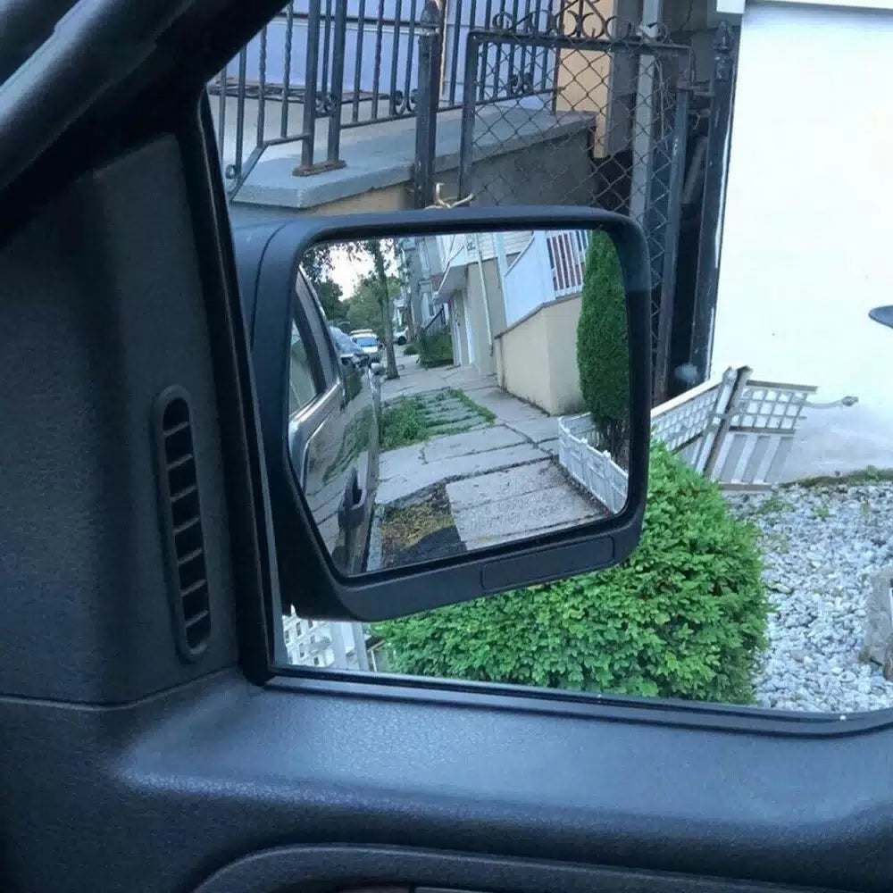 FIT FOR 2004-2010 FORD F-150 FRONT SIDE RIGHT LEFT MIRROR GLASS W/ BACKING PLATE 6B93BC-57 [9]